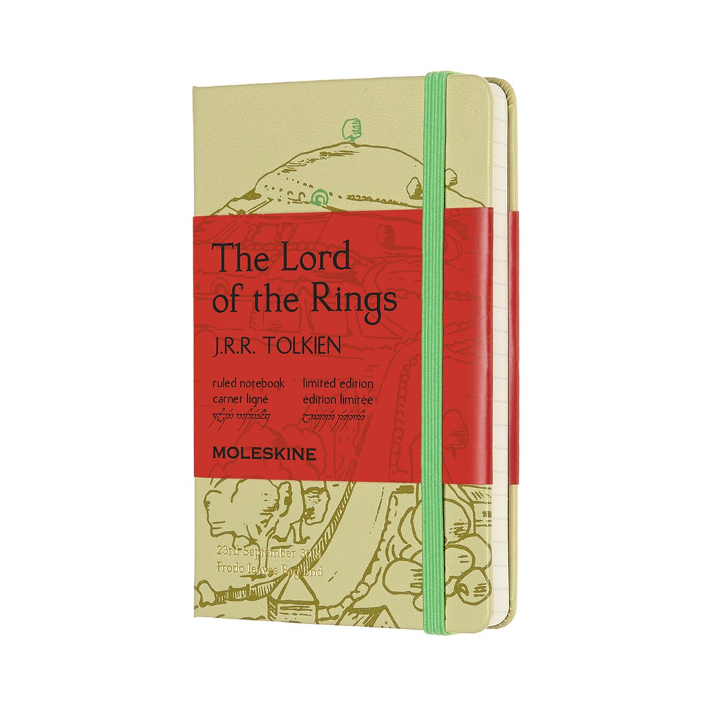Moleskine Limited Edition Lord of the Rings Pocket Ruled Notebook (Shire) Shopee Philippines