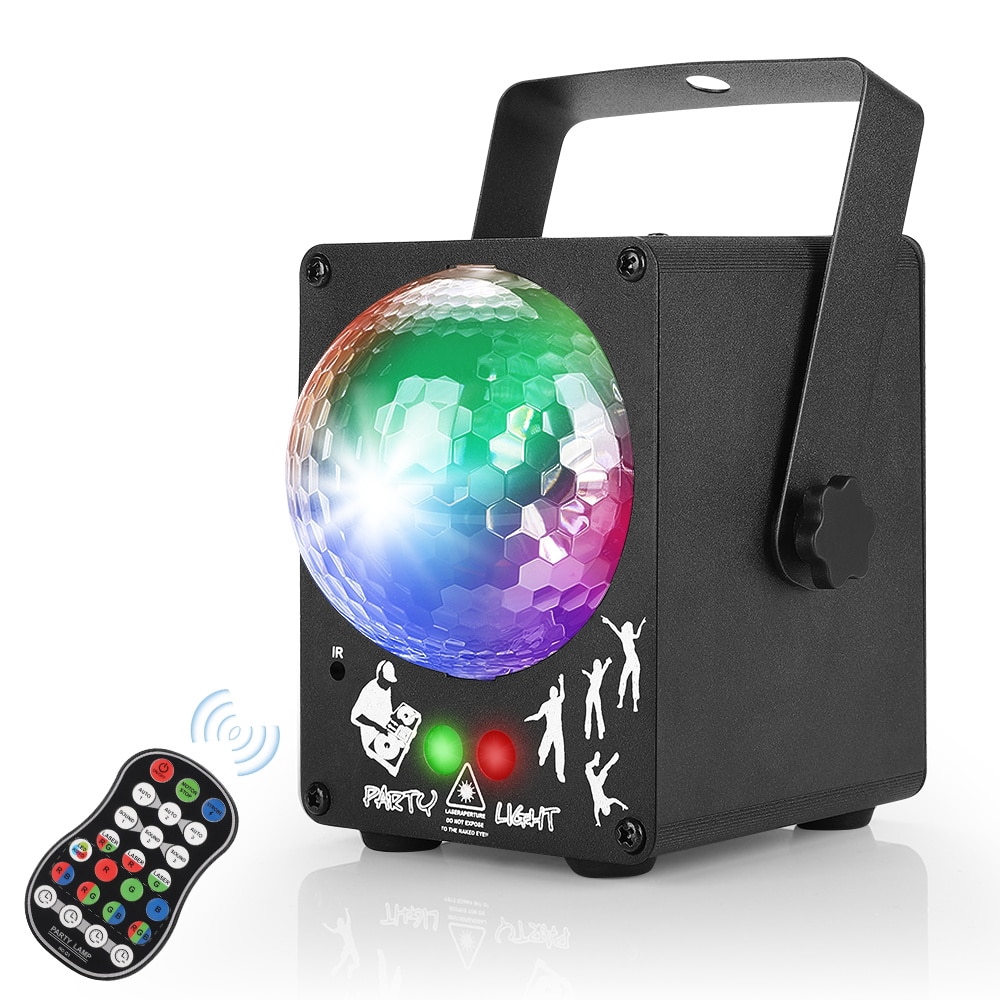 LED Disco Laser Light RGB Projector 