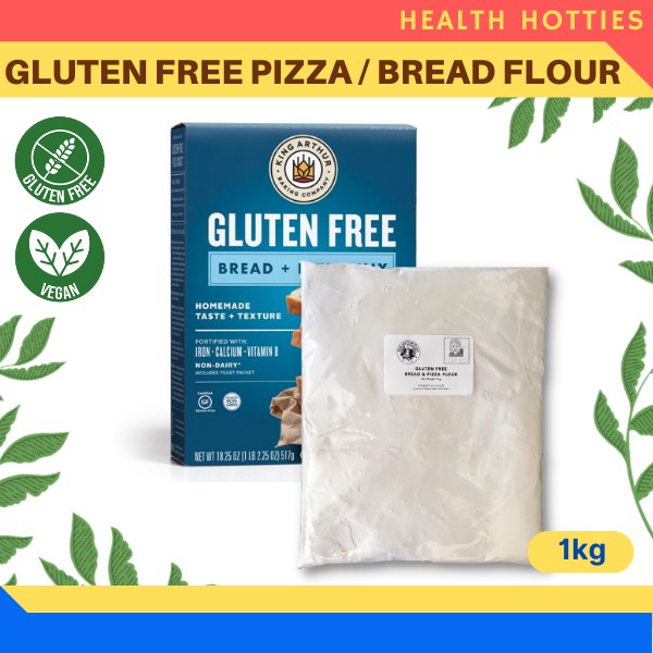 King Arthur Gluten Free Bread and Pizza Flour (1kg) | Shopee Philippines
