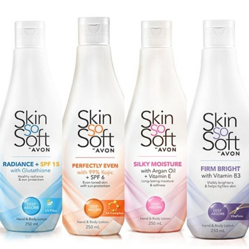 AVON Skin So Soft Lotion 250ml SSS Lotion | Shopee Philippines