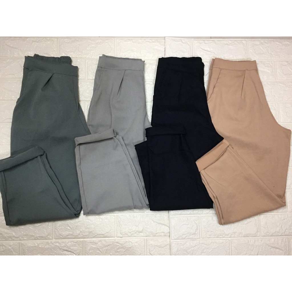 Trouser Pants for Women High Waisted (25-32 waistline) | Shopee Philippines