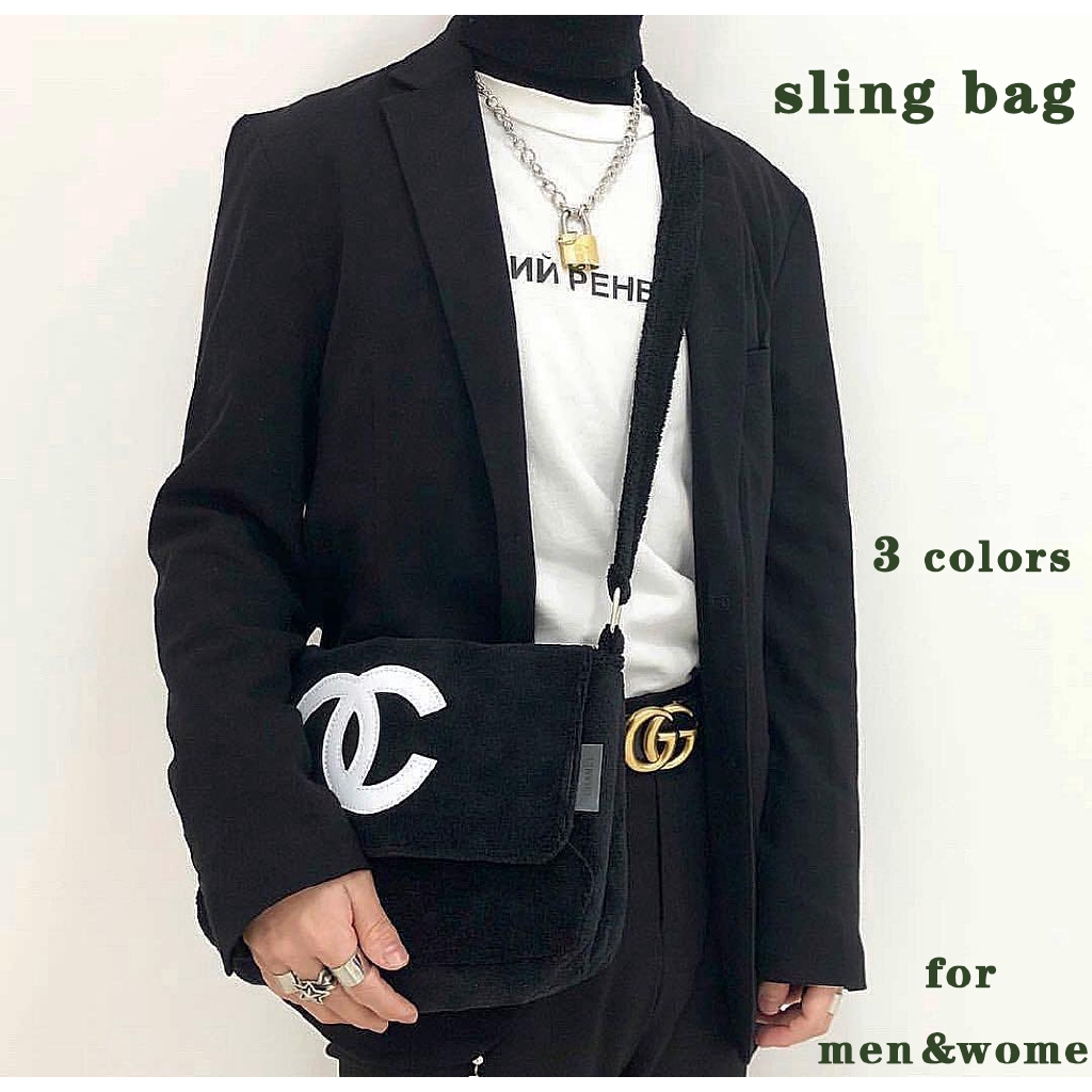 chanel sling bag men
