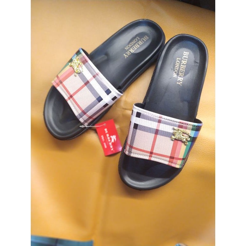 365 FASHION 2021 BURBERRY SLIPPERS SLIDES FOR MEN & WOMEN COD | Shopee  Philippines
