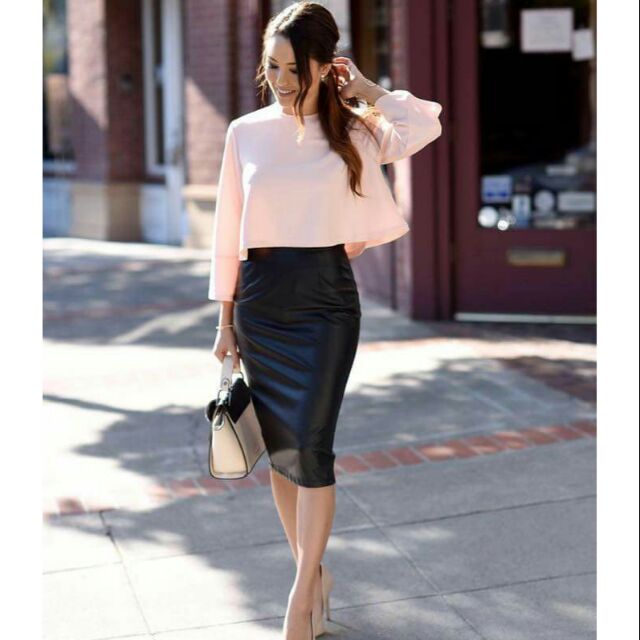 formal skirt and top