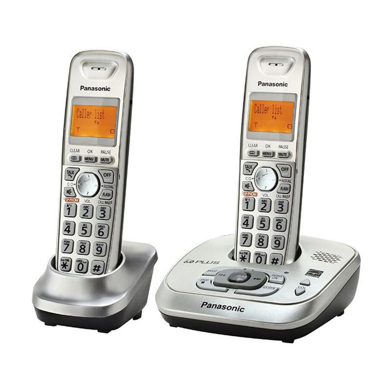 Highquality Panasonic digital cordless telephone handset, fixed telephone landline,office