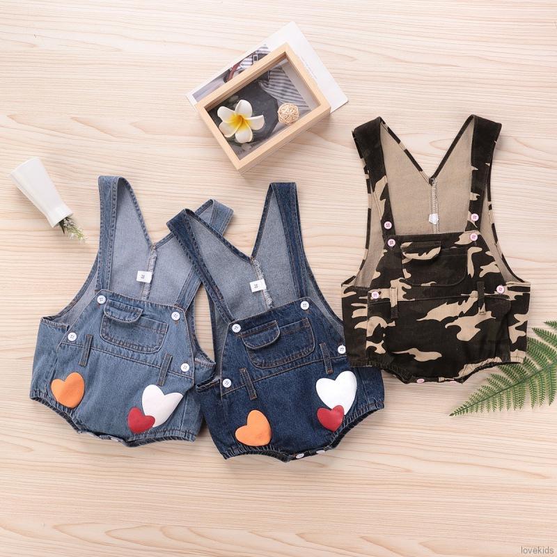 infant camo overalls