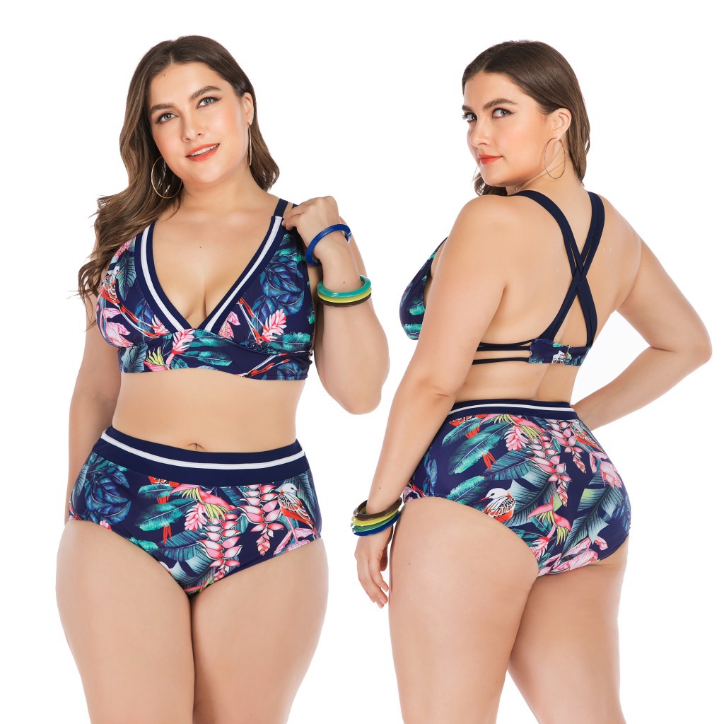 2pc plus size bathing suits