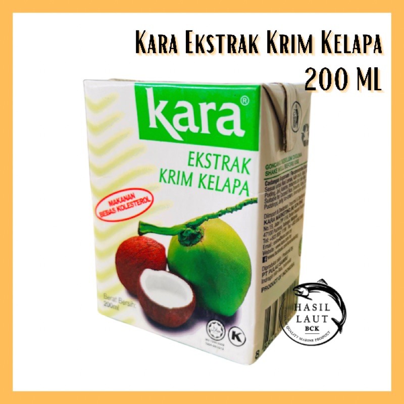 Kara Coconut Cream Extract Kara Coconut Cream Extract 200 Ml 200ml Shopee Philippines