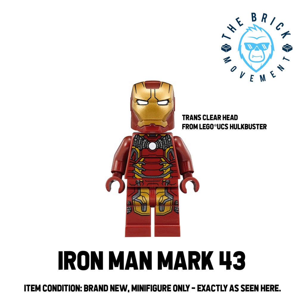 Lego Marvel Iron Man Mark 43 Minifigure Shopee Philippines