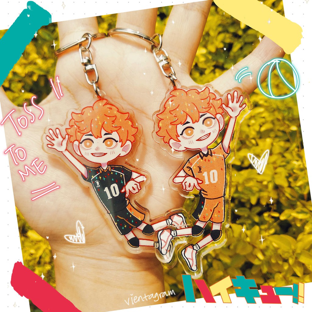 Haikyuu Keychain Highschool Ver Shopee Philippines