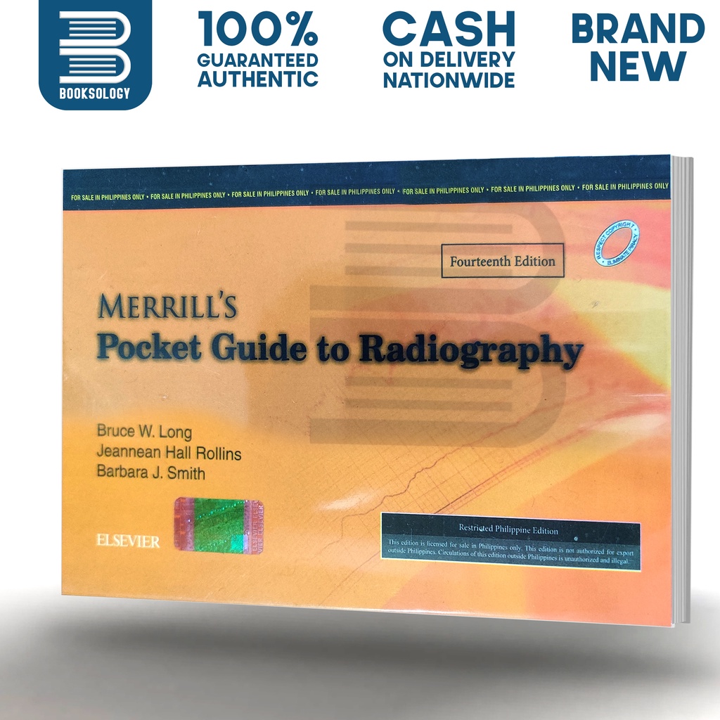 MERRILL'S Pocket Guide To Radiography 14th Edition - Bruce Wong ...