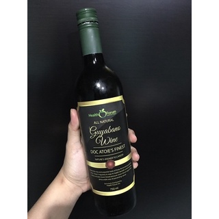 Zynergia All Natural Guyabano Wine Doc Atoie S Finest Shopee Philippines