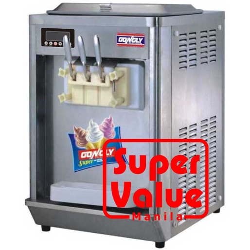Gongly Soft Ice Cream Machine 3 Nozzle Table Top (Brand New) for