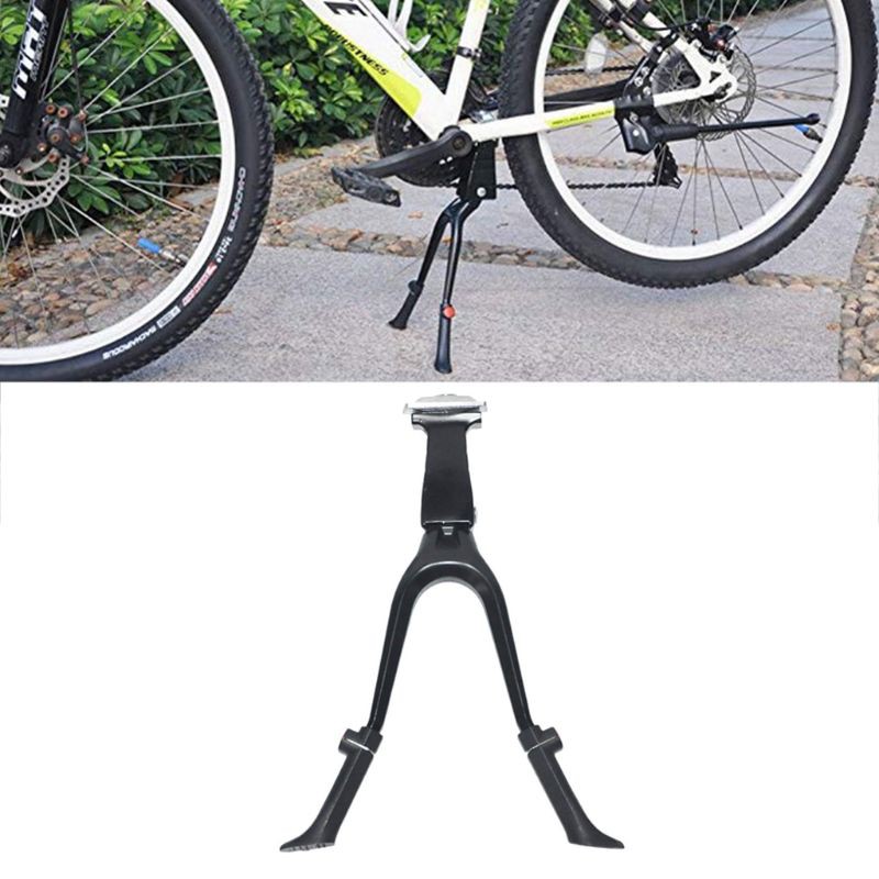 Ammaco Double Leg Bike Centre Propstand Kickstand 26 Wheels Steel Black 