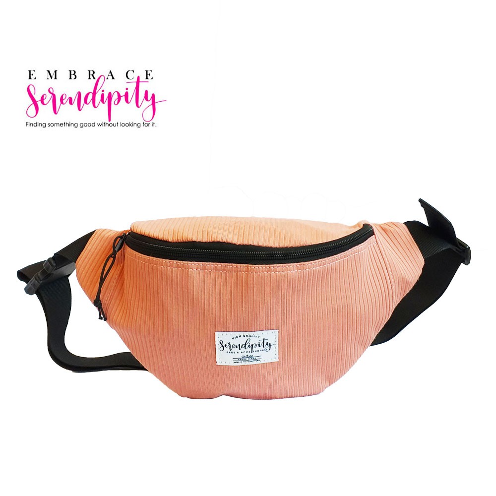 pink bum bag