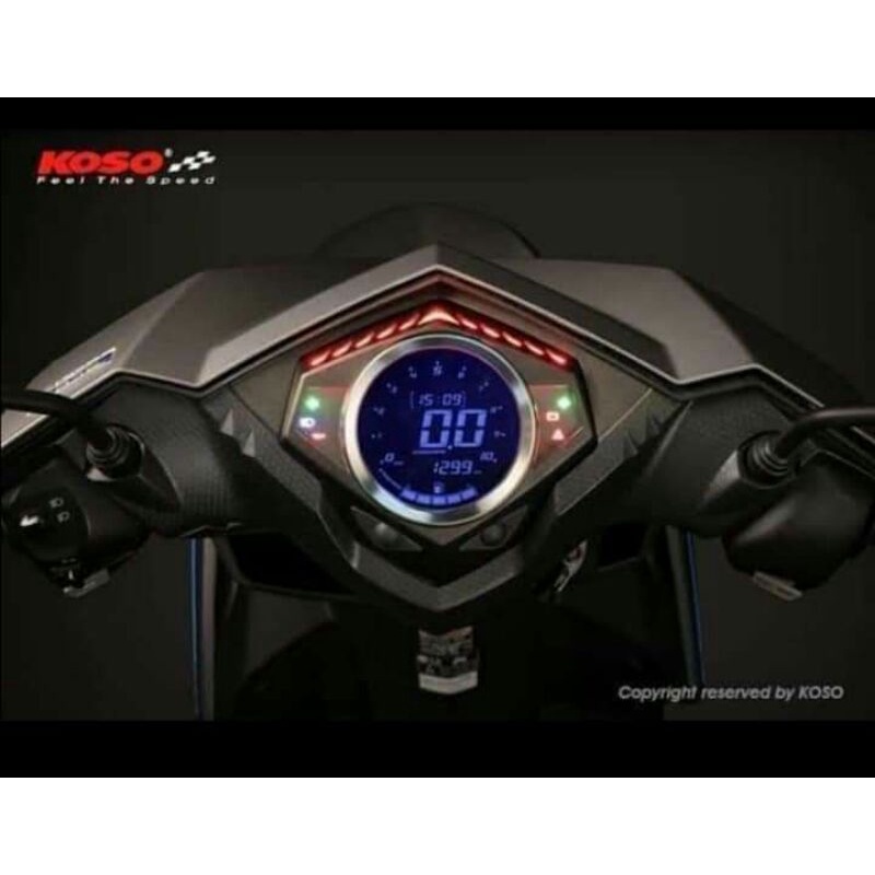 Koso Digital Gauge/Speedometer for Mio i 125 Shopee Philippines
