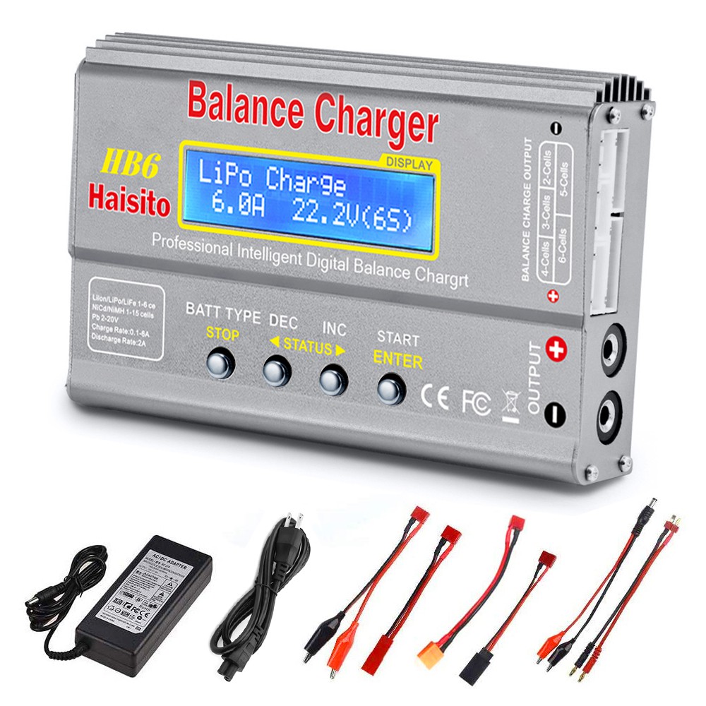 Haisito Imax B Hb Lipo Battery Charger W A Digital Balance Charger Discharger For Lipo Nimh