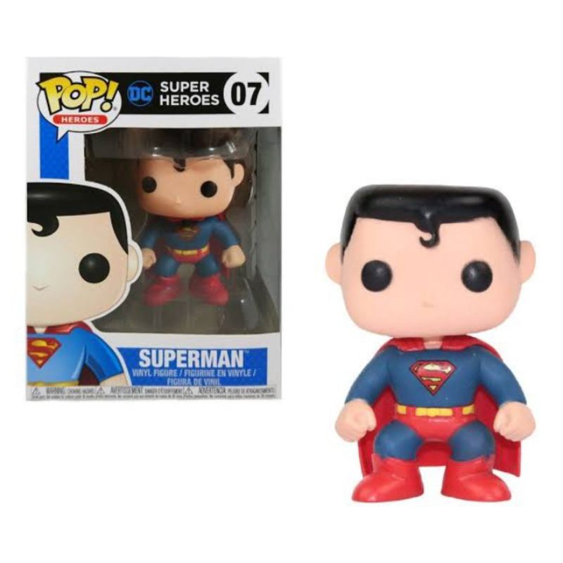 07 Superman - DC Super Heroes Funko Pop 
