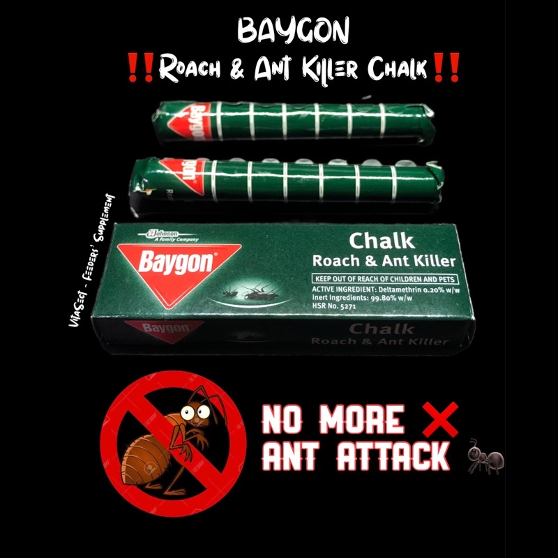 Baygon Insecticide Cockroach and Ant Killer Chalk Shopee Philippines