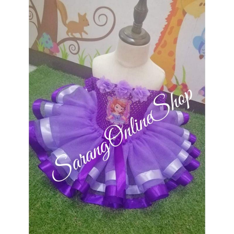 sofia the first tutu dress