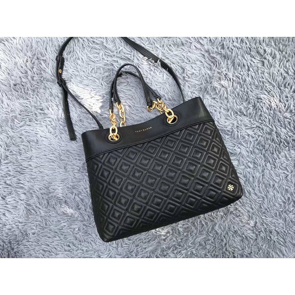 tory burch fleming triple compartment