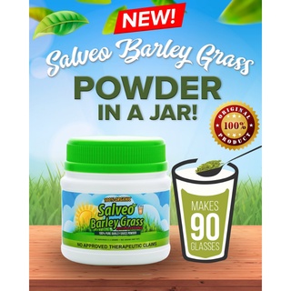 Salveo Organic Barley Grass Juice Powder, 180grams (100% Pure & Organic) Certified Organic, NASAA #1