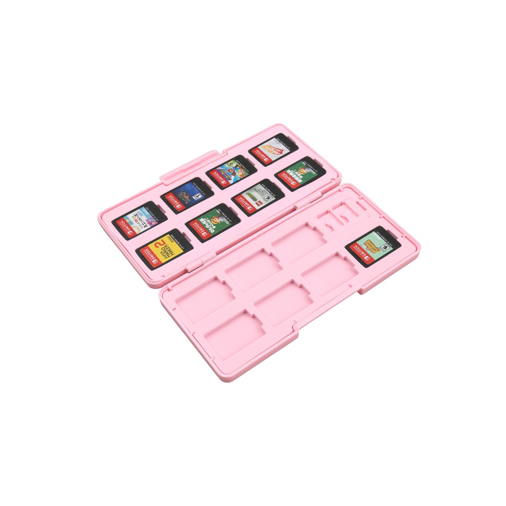 Iine Game Card Case Pink For Nintendo Switch And Switch Lite 16 Game Cartridges Holder Switch Game Storage Hard Protective Shopee Philippines