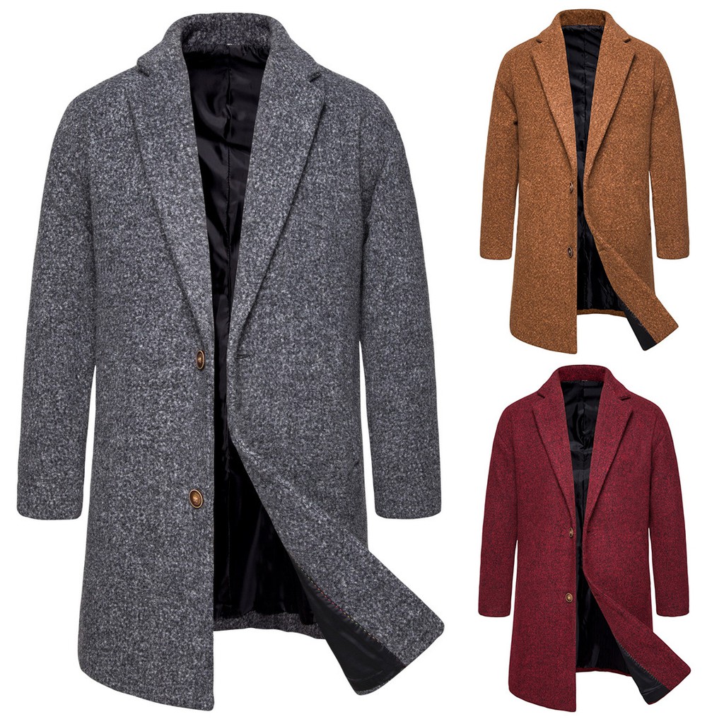 slim fit wool overcoat mens