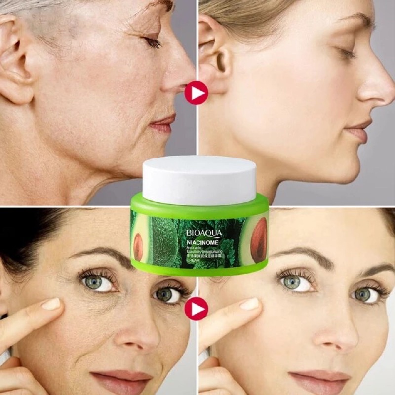 Bioaqua Avocado Facial Cream Wrinkle Facial Cream Avocado Elastic