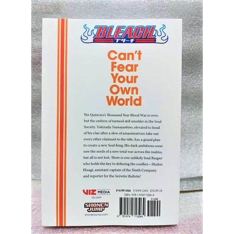 Bleach Can T Fear Your Own World Volume 1 Light Novel Brand New English Shopee Philippines