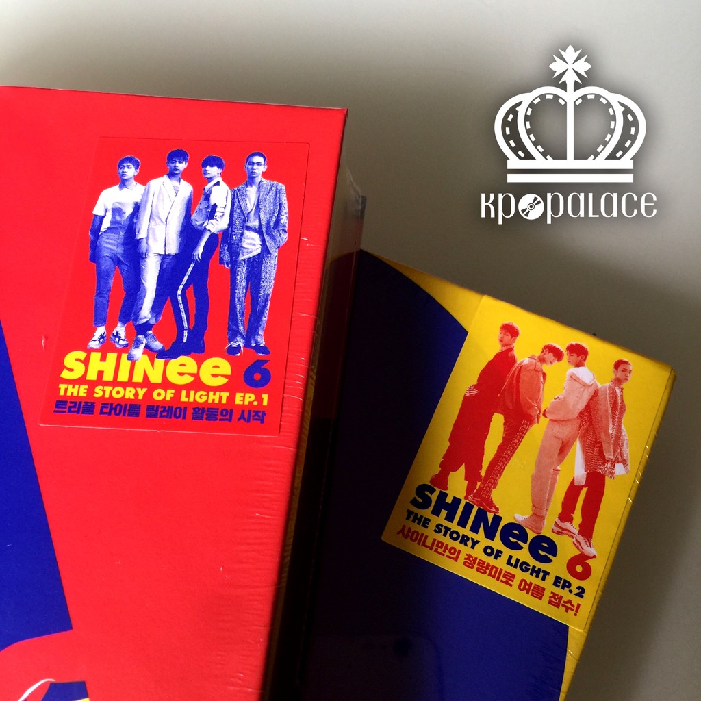 Shinee The Story Of Light Ep 1 2 3 Kpop Album Shopee Philippines