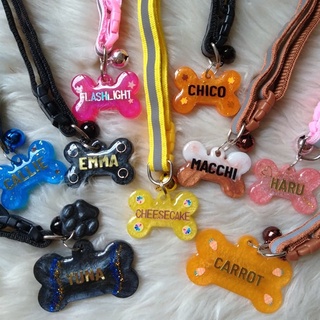 dog accessories◆Customized Resin Dog and Cat NAMETAG - with c #6