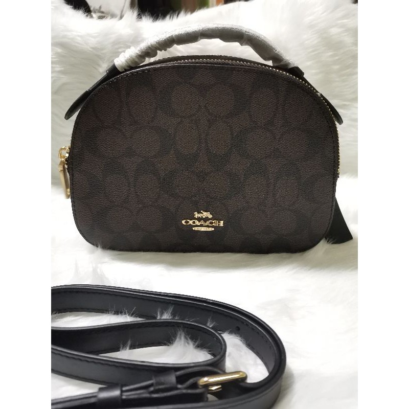 coach 1591 serena satchel in signature canvas