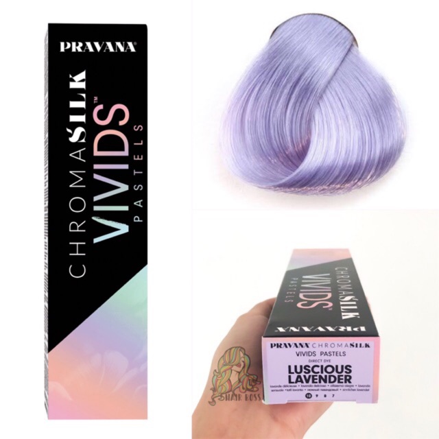 Pravana Chromasilk Vivids Pastels Luscious Lavender Hair Color