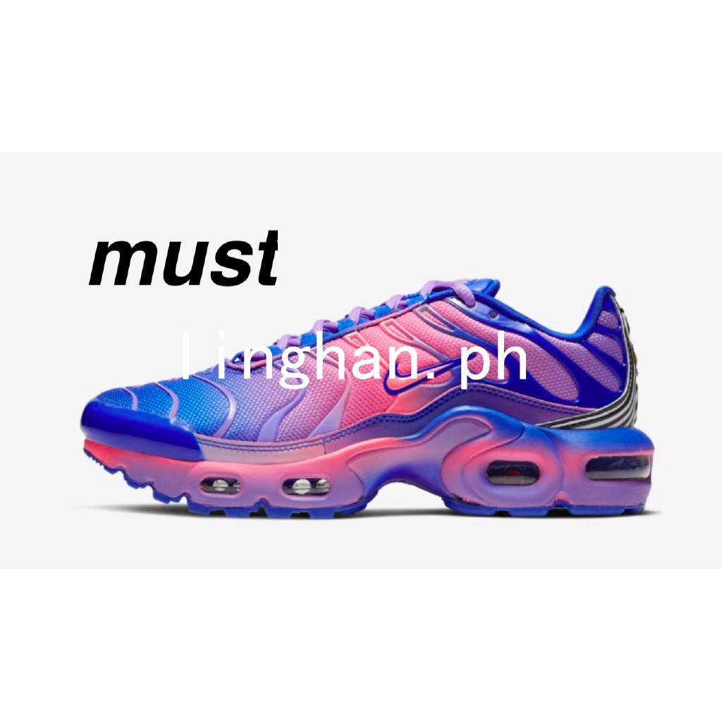 air max plus purple and blue