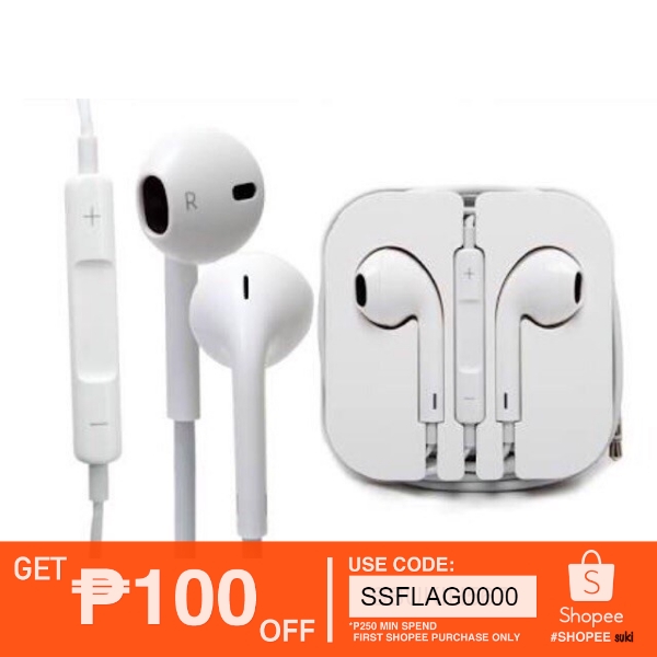 earphones with mic shopee