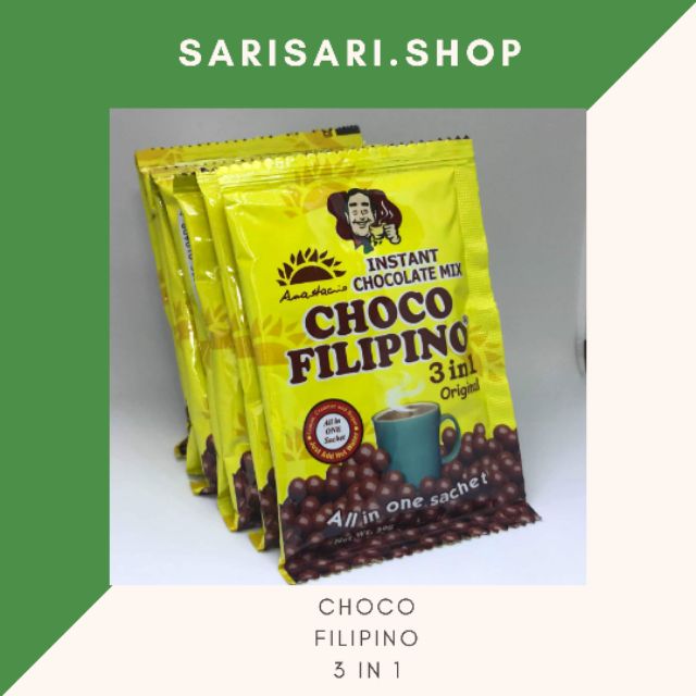 Choco Filipino Chocolate Drink (per sachet) Shopee Philippines