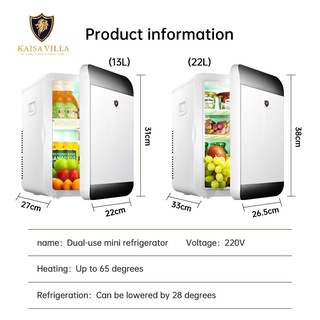 Kaisa Villa mini refrigerator portable small refrigerator for car home small fridge mini ref #2