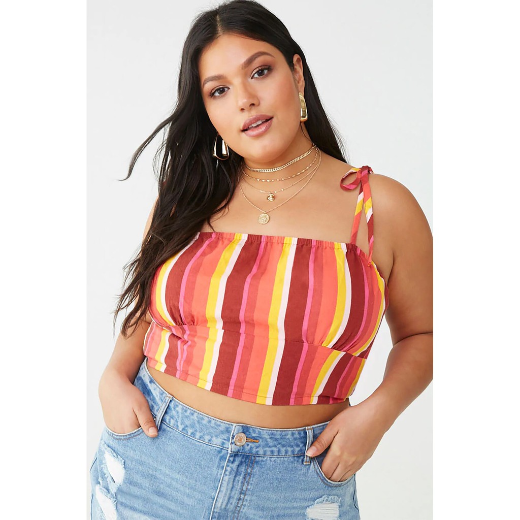 forever 21 plus crop tops
