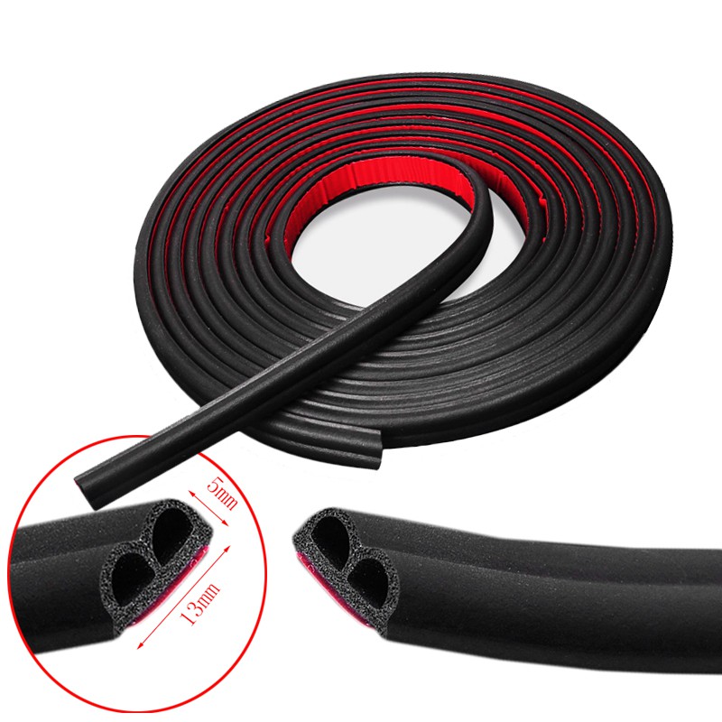 Car Door Rubber Strip B Type Waterproof Sound Insulation Shopee