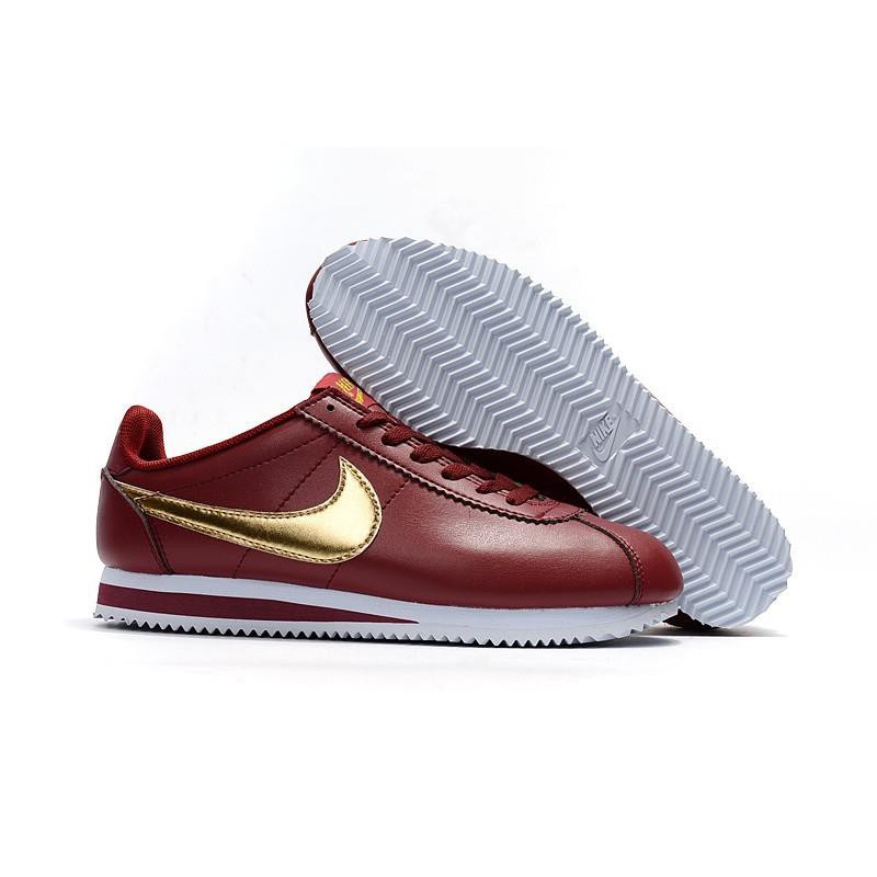 nike cortez womens burgundy