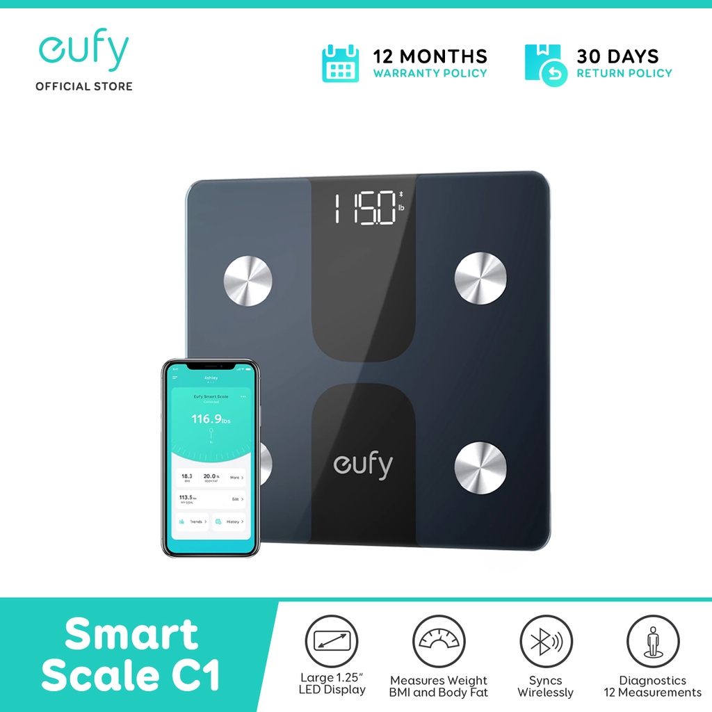 eufy smart scale c1 max weight