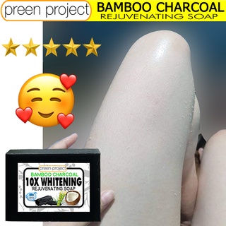 △[10X Whitening] Bleaching Rejuvenating Bamboo Charcoal Soap for skin Dark spot eraser Pimple Acne #5