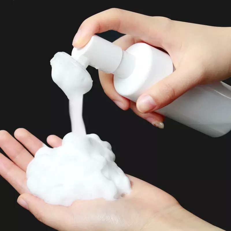 100 ml Foaming Cleanser Bottle with Brush (Clear) | Shopee Philippines