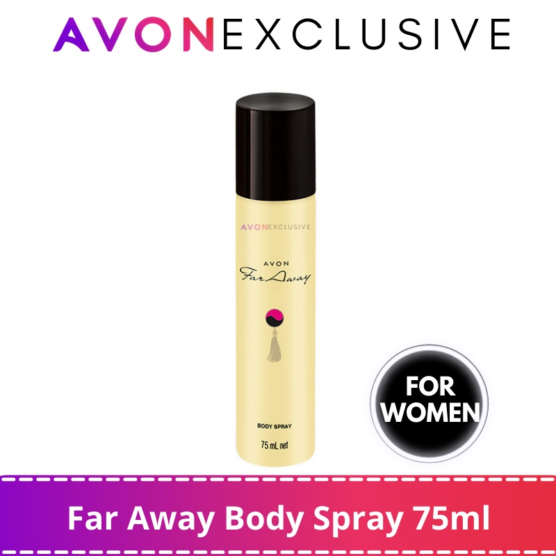 AVON Far Away Body Spray for Women 75mL / Perfume for Women / Cologne