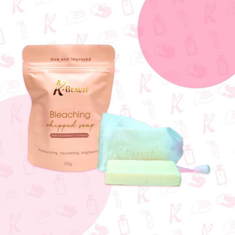 KBeaute Bleaching Whipped Soap 125G Shopee Philippines