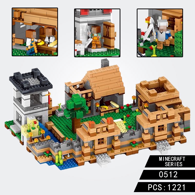 lego minecraft the village