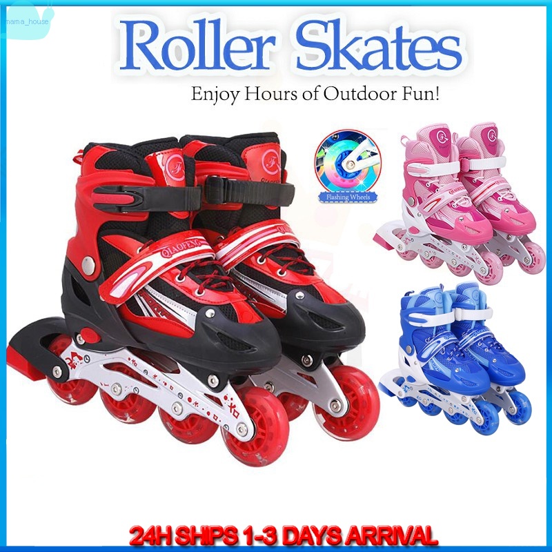 Roller Skates Adjustable Inline Skate Roller Skating Shoes Roller