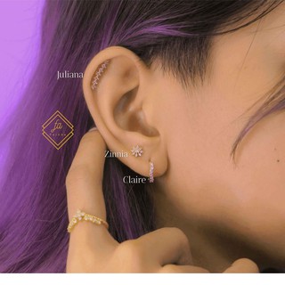 Helix and Hoop Earrings Set by Fainne