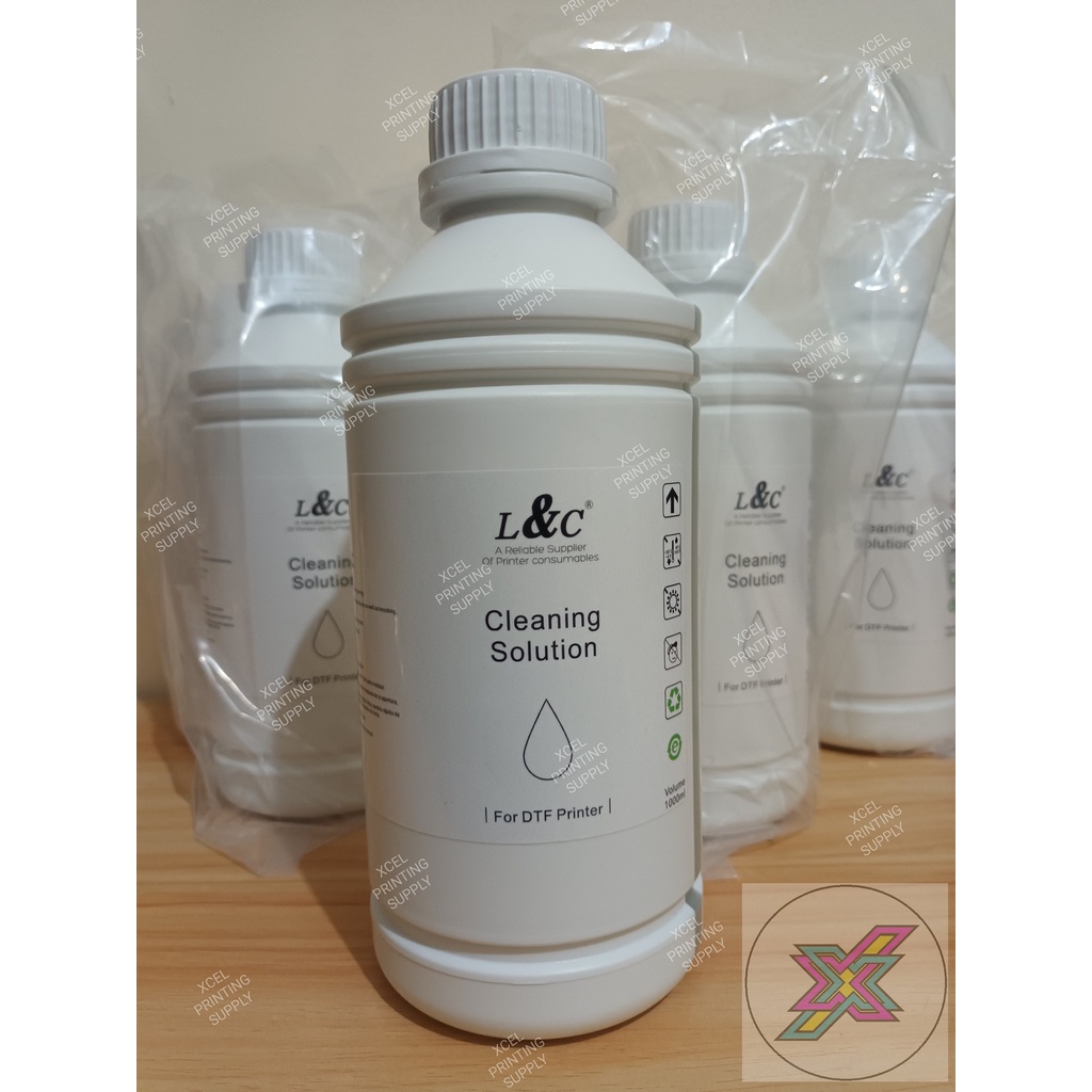 XCEL DTF CLEANING SOLUTION 1Liter / 1000ml (for printhead cleaning